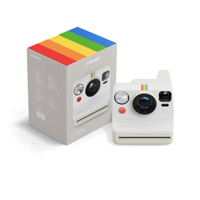 Polaroid Now Generation 3 i-Type Instant Camera, pebble white