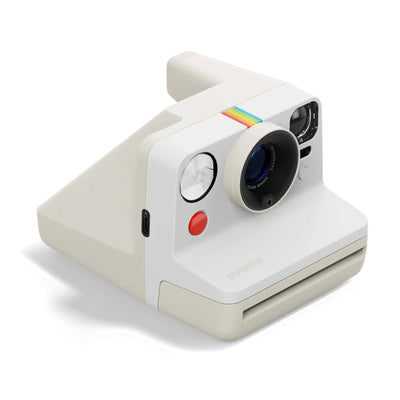 Polaroid Now Generation 3 i-Type Instant Camera, pebble white
