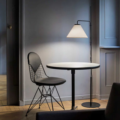 Marset Funiculi Fabric Floor Lamp, Black/Sand