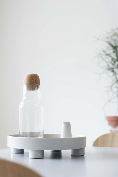 Muuto Platform tray, dark red