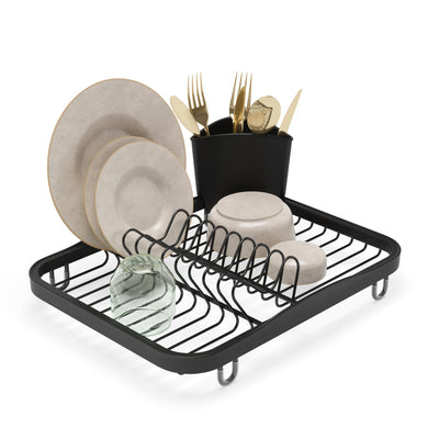Umbra Sinkin Dish Rack, black