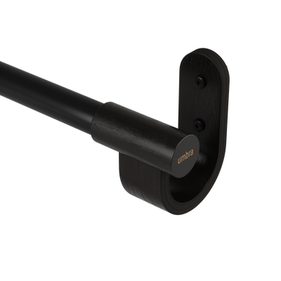 Umbra Bellwood Expandable Curtain Rod (107-305cm), matt black