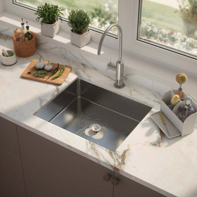 Umbra Bloom drain stop, white