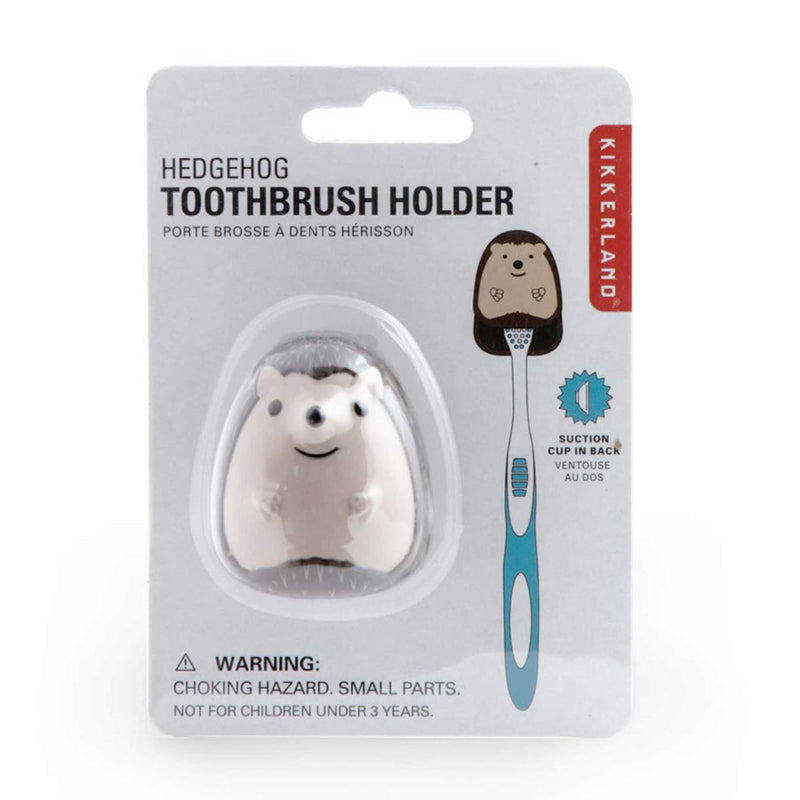 Kikkerland toothbrush holder, hedgehog