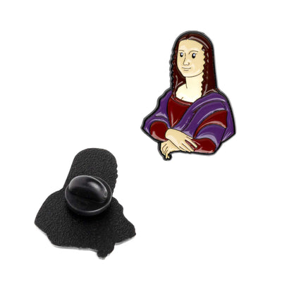 Today is Art Day Mona Lisa Pin