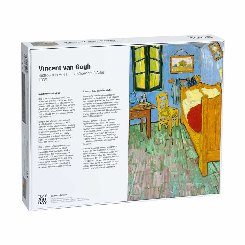 Today is Art Day Bedroom in Arles Van Gogh Puzzle (1,000pcs)