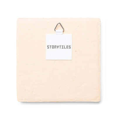 StoryTiles Miffy On the Moon decorative tile (10x10cm)