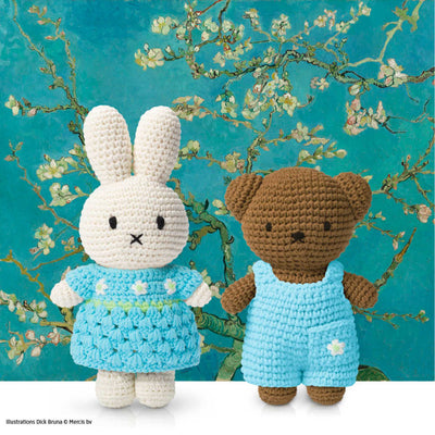 Just Dutch Miffy & Boris Crochet 25cm, Van Gogh Museum New Almond Blossom Outfit