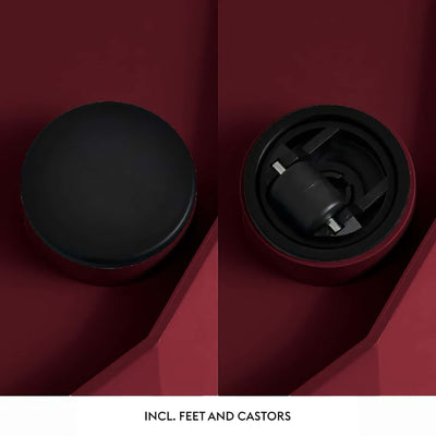 Hay Facet cabinet 100, burgundy