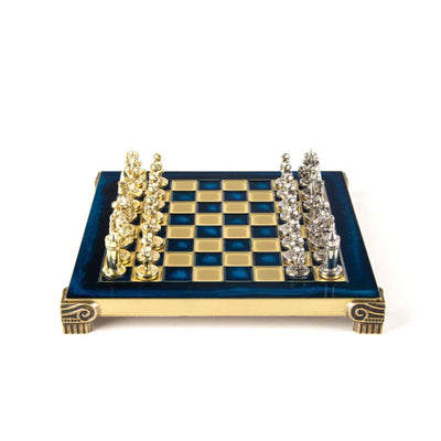 Manopoulos Byzantine Empire chess set extra small, blue