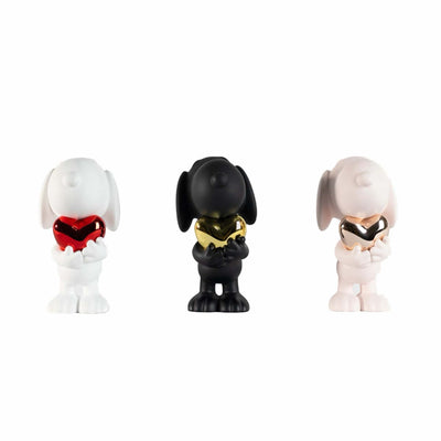 Leblon Delienne Snoopy Heart Chromed XS (set of 3)