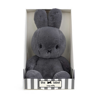 Cozy Miffy Sitting in giftbox 23cm, grey