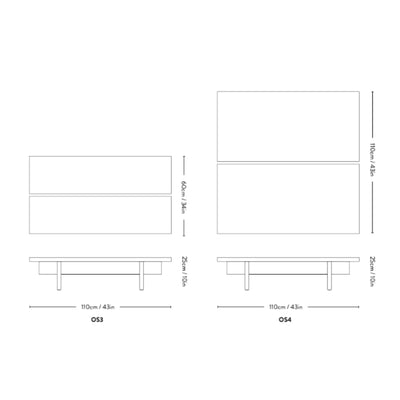 &Tradition Ita OS3 coffee table