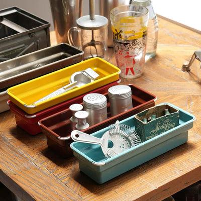 Dulton Oblong tray, ivory