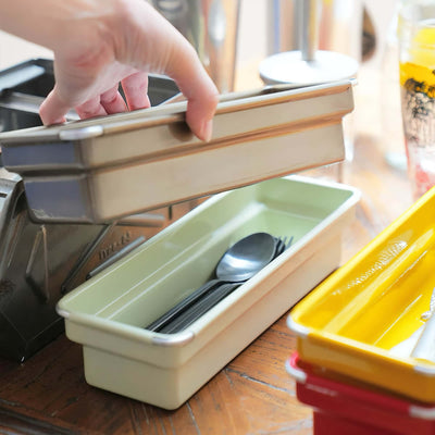 Dulton Oblong tray, gray green