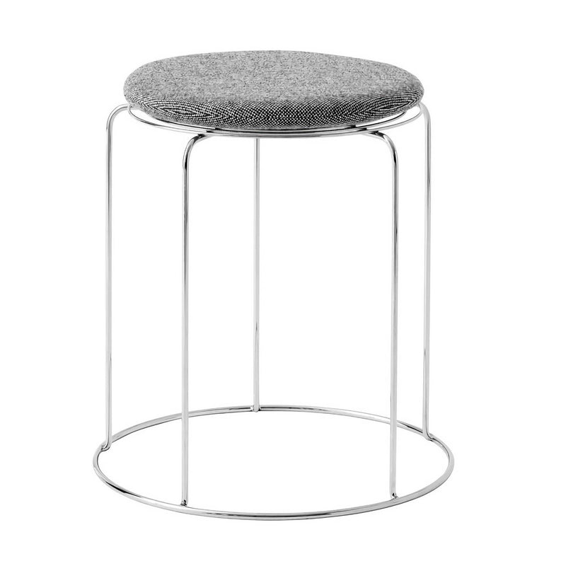 &Tradition Wire VP11 stool, hallingdal 126/stainless steel