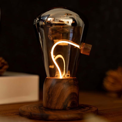 Gingko Opal Drift Light, walnut