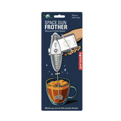 Kikkerland Space Gun frother