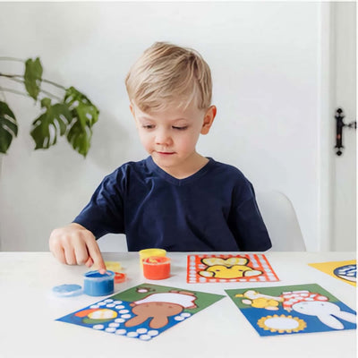 Miffy Finger Paint 4 Colours + 10 Pictures