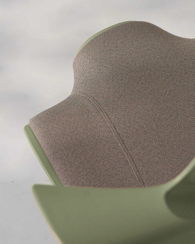 Hag Capisco Puls 8020 fabric, cura moss/silver