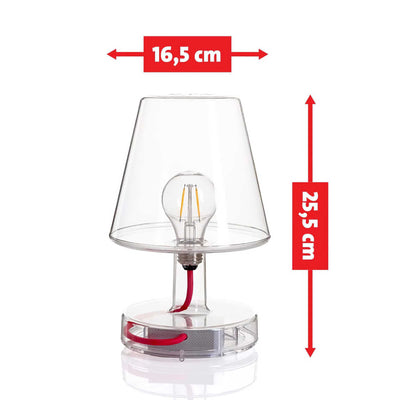 Fatboy Transloetje portable table lamp, Clear