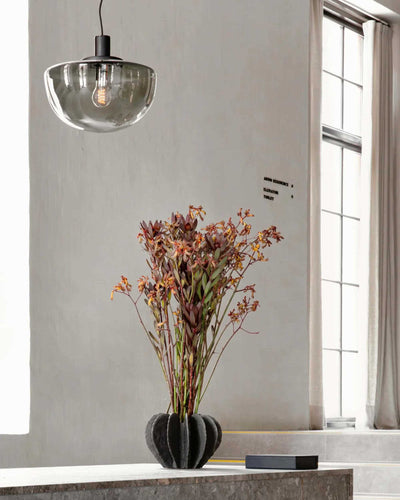 Audo Copenhagen Bank Pendant, Smoke