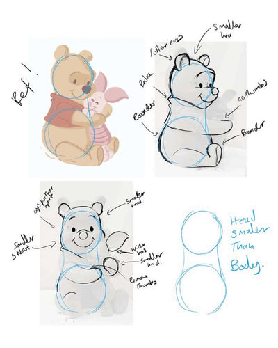 Leblon Delienne Winnie the Pooh & Piglet