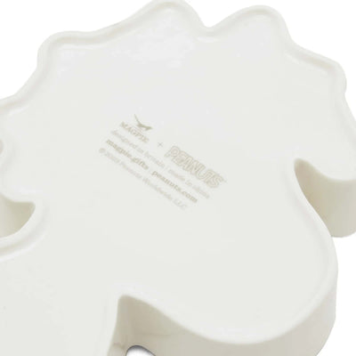 Magpie Peanuts Woodstock Shaped Trinket Dish in Yellow