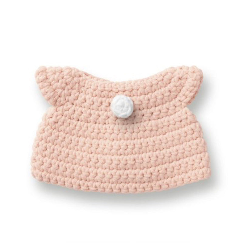 Just Dutch handmade crocheted outfit, Pastel Pink dress