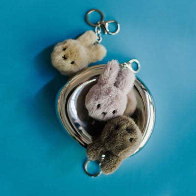 Bon Ton Toys Miffy Eco Fuzzy keychain, Lilac