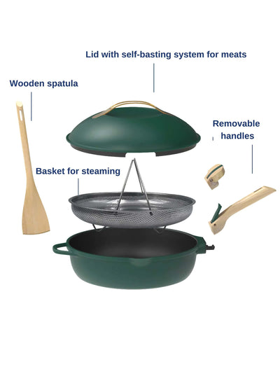 Cookut The Fabulous Pan 28 cm, green