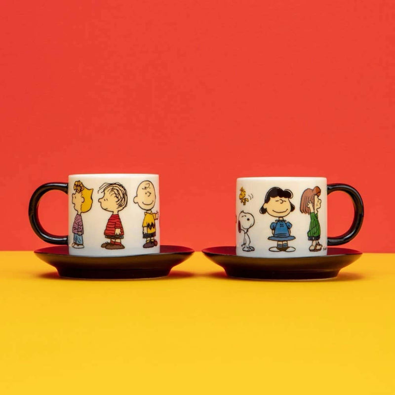 Peanuts x Magpie Snoopy espresso set