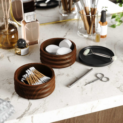 Umbra Tesora Wood storage box, black/walnut