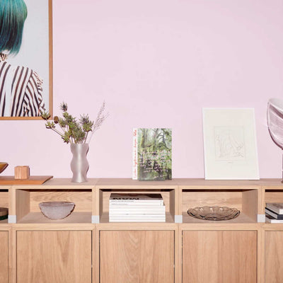 Muuto Stacked Shelf Small Closed, Oak