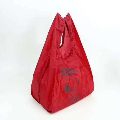 Snoopy Plush eco bag, red