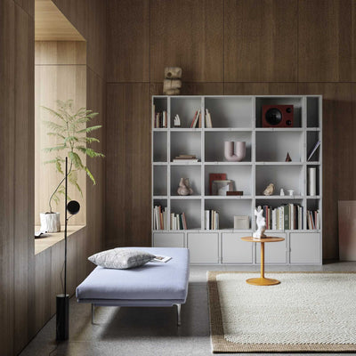 Muuto Stacked Large Closed shelf, grey