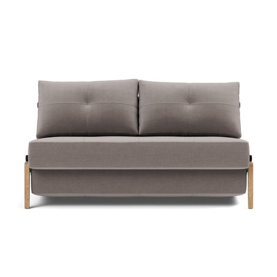 Innovation Living Cubed 140 Wood sofa bed, 418 Esina Truffle