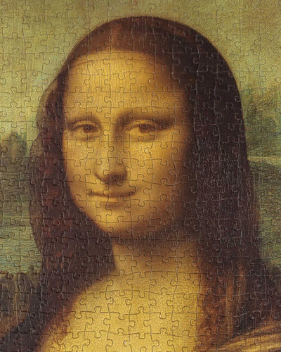 Today is Art Day Mona Lisa 1000 Pieces Jigsaw Puzzle
