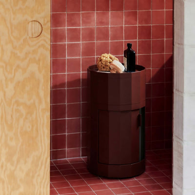 Hay Facet cabinet 101, burgundy