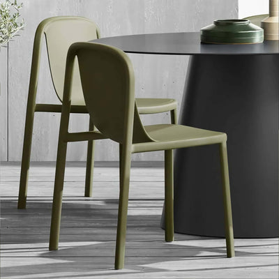 Blu Dot Decade chair, olive