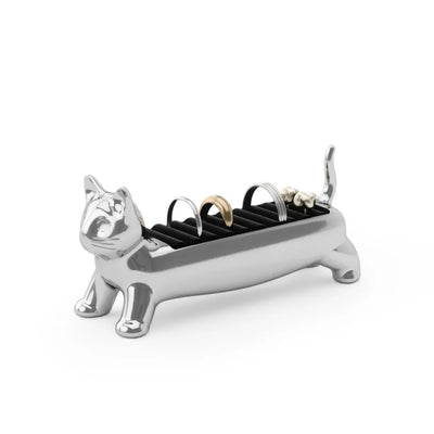 Umbra Ali Cat ring holder, chrome