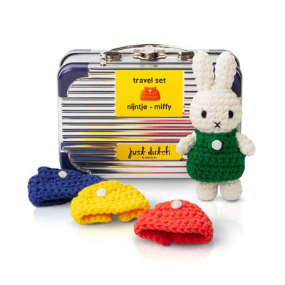 Just Dutch Miffy crochet doll travel set