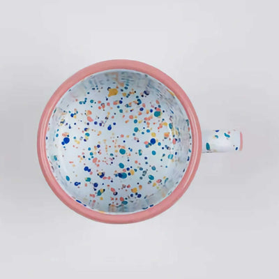 Kapka Enamel Wonder Wheel Mug, Pink