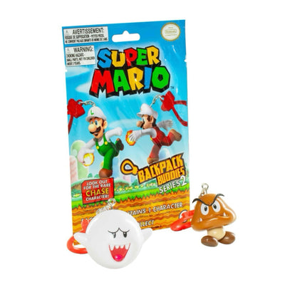 Super Mario Backpack Buddies keychain blindbag