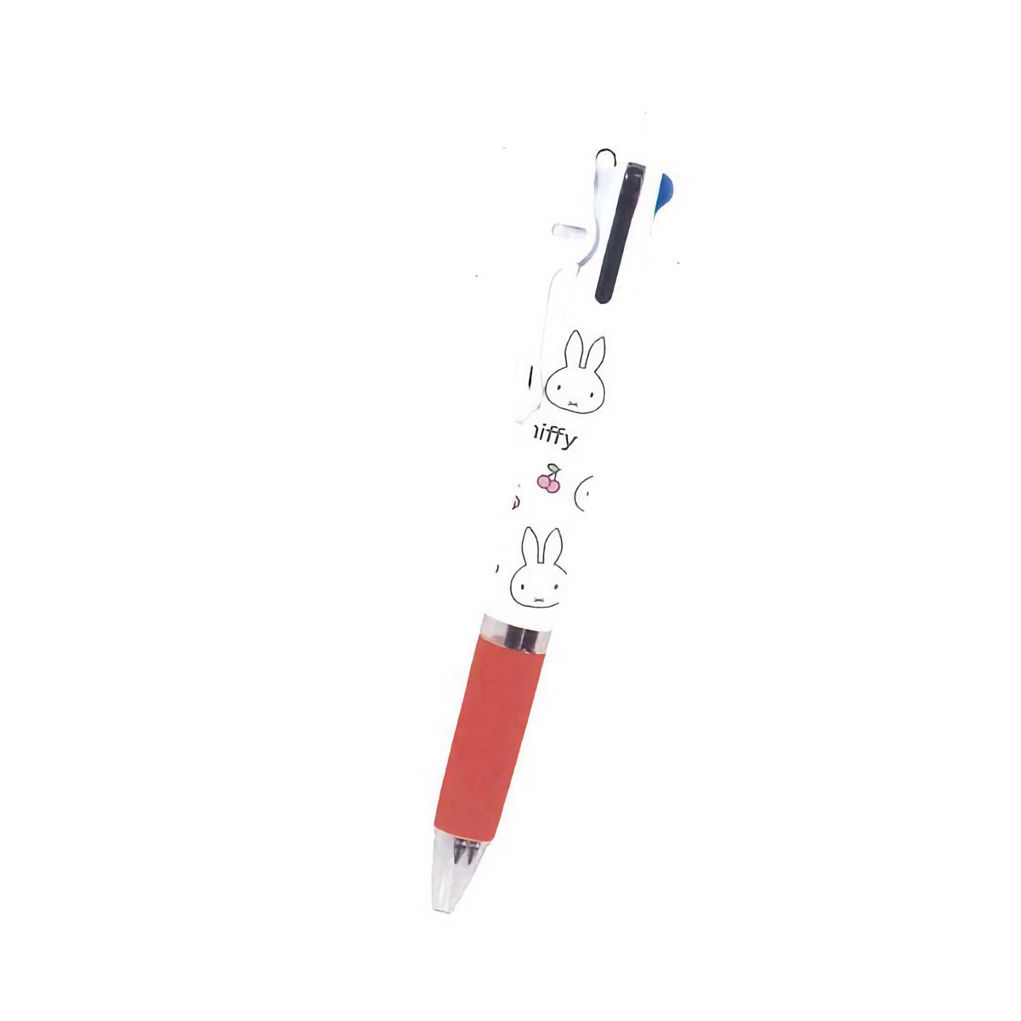 Miffy x Mitsubishi Pencil Uni Jetstream 3-Color Ballpoint Pen 0.5mm, Miffy Cherry