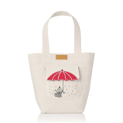 Marushin Moomin Rain & Umbrella mini bag, red