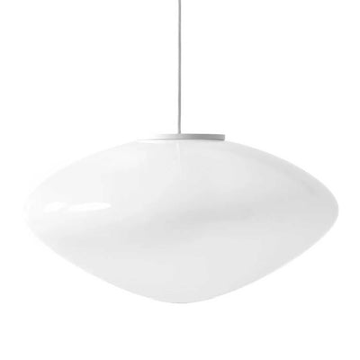 &Tradition Mist AP16 pendant lamp, matt white/opal glass