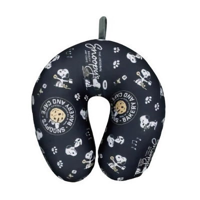 Snoopy neck pilllow, black