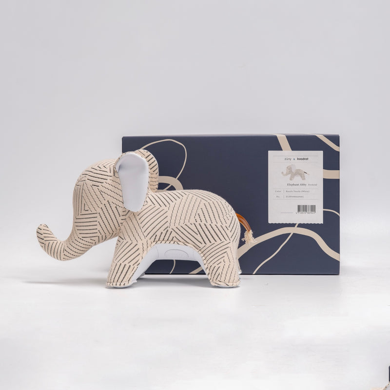 refurbished | Zuny bookend, elephant abby (kvadrat razle dazzle)