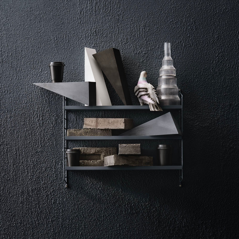 String® Pocket Metal shelving, Sergelgrå grey